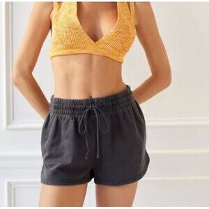 Urban Outfitters Out From Under Ellie Sweat Shorts Cotton Carbon XXXL NWT 250447